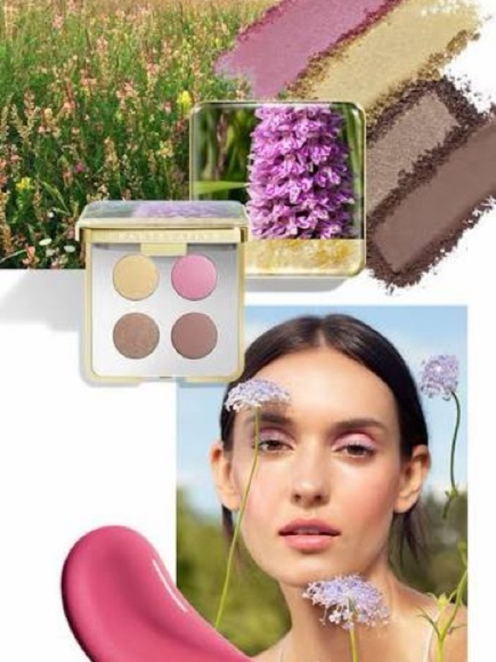 Chantecaille Wild Meadows Eye Eyeshadow palette Quartet Quad Spring NIB